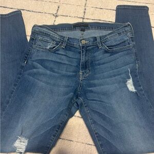 Flying Monkey skinny distressed jeans